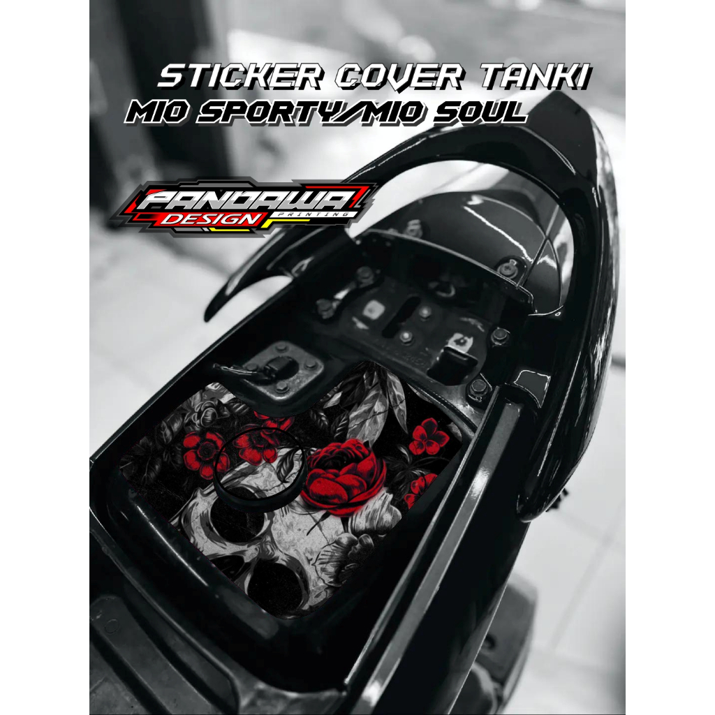 STICKER COVER TANGKI MIO SPORTY - STICKER COVER TANGKI MIO SMILE - STIKER TANGKI BENSIN MIO (bisa re
