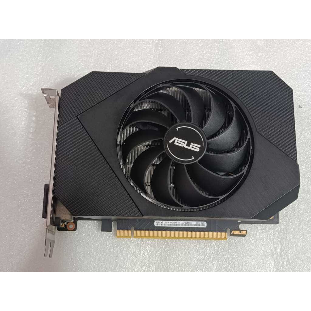 ASUS PHOENIX GTX 1650 4GB 128BIT DDR6 NO PIN POWER LIKE NEW