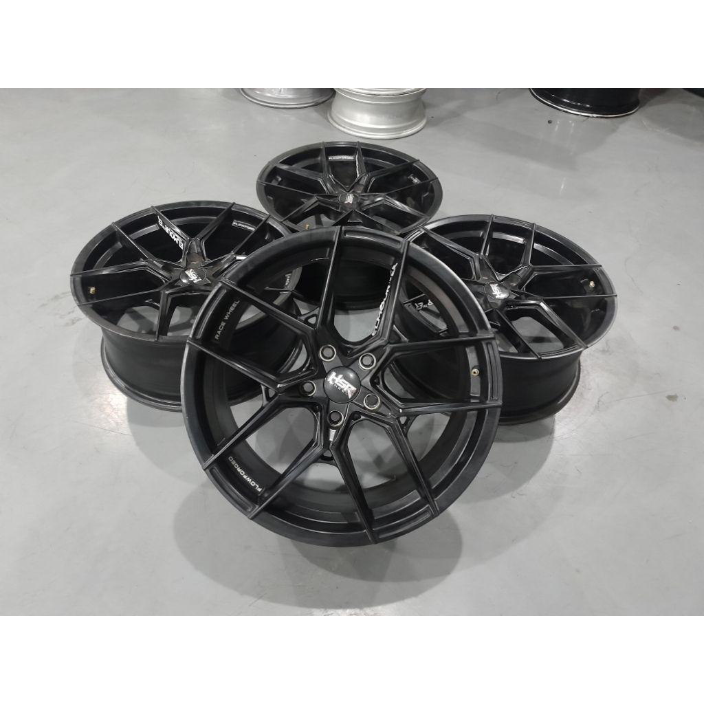 JUAL VELG HSR WURZBRUG R18X8 5X112 ET BLACK