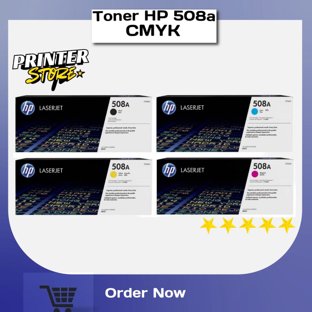 Toner Hp 508a Black Colour for printer M552dn M553dn M553n