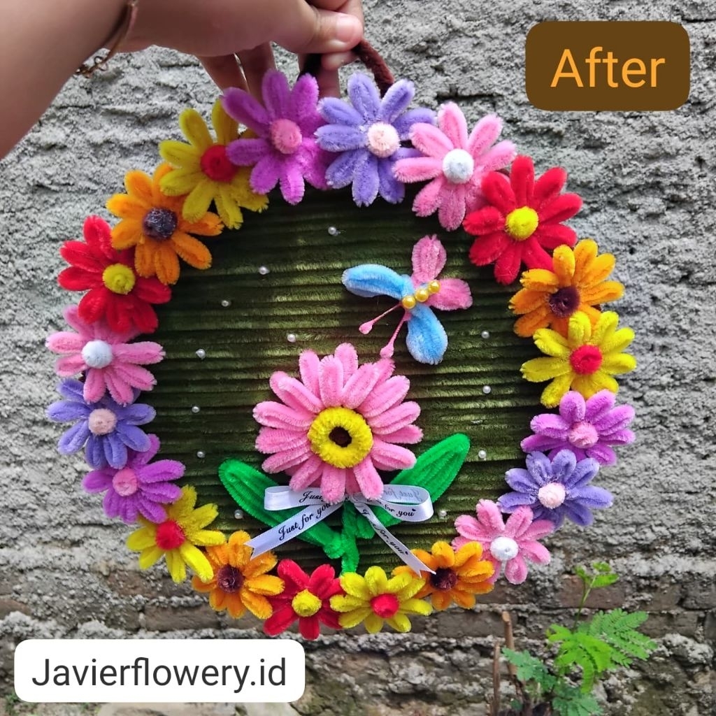 Hiasan Dinding - Hiasan Gantung - Hiasan Dinding Kawat Bulu - Hiasan Gantung Kawat Bulu - Hiasan Bun