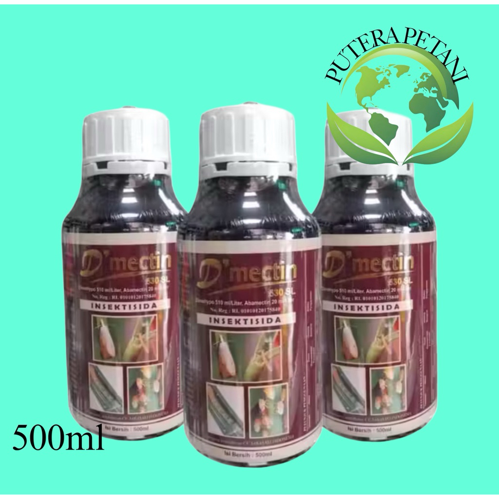 insektisida Dmectin 530 sl  sistemik,kontak,dan lambung 500ml