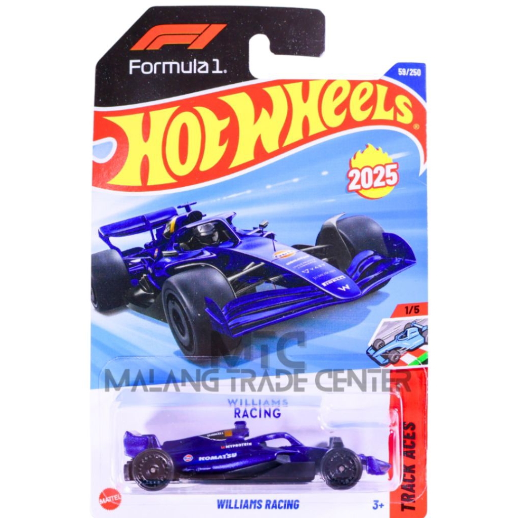 HOTWHEELS FORMULA 1 WILLIAMS RANCING