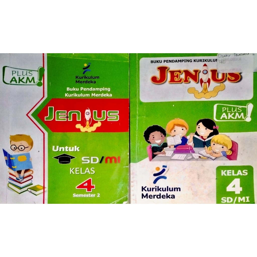 JENIUS PLUS AKM ( SD KELAS 4 ) - Kurikulum Merdeka
