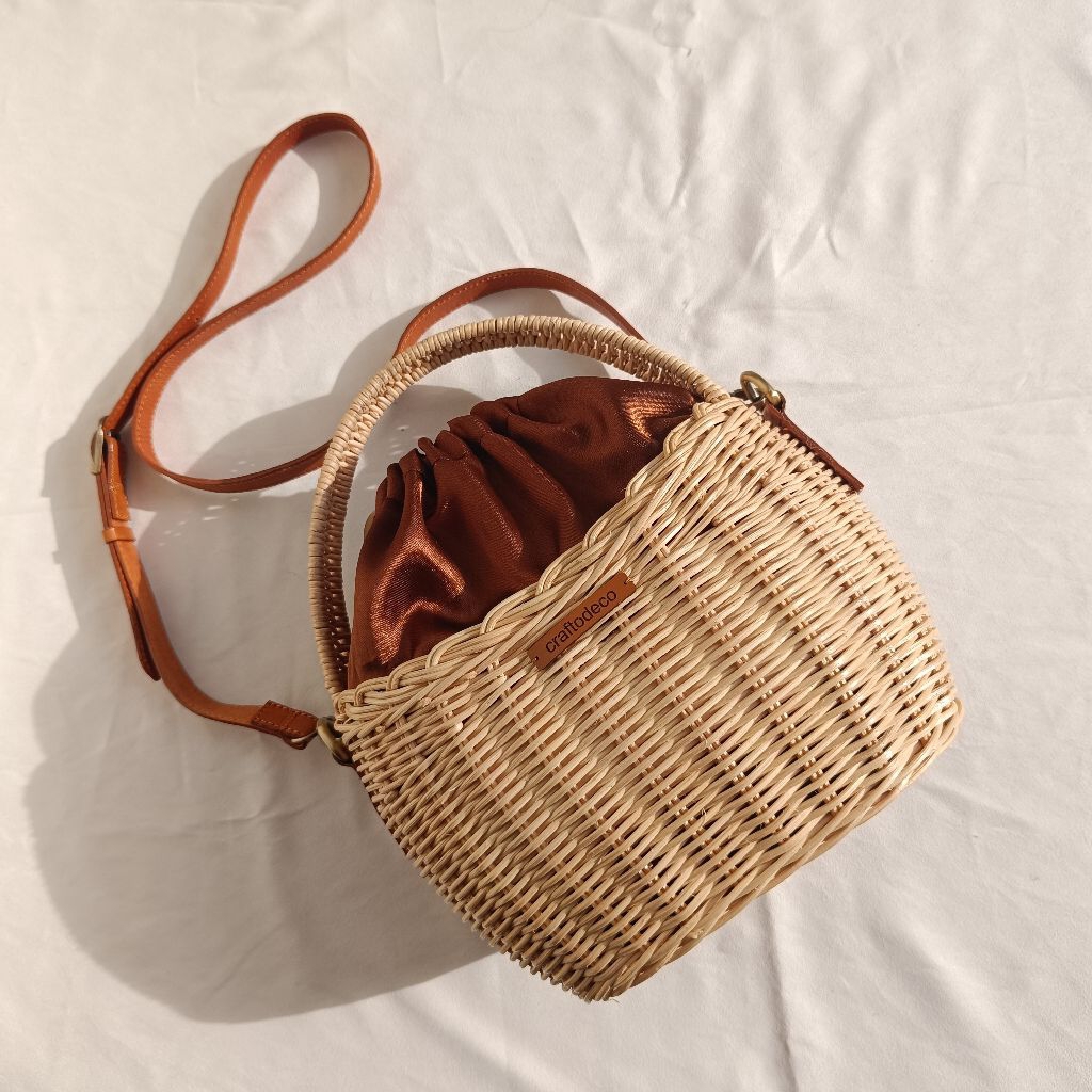 Tas Anyaman Tas Anyam Tas Rotan Tas Miyu Medium Tas Anyaman Rotan Tas Aesthetic Tas Handmade Tas Wan