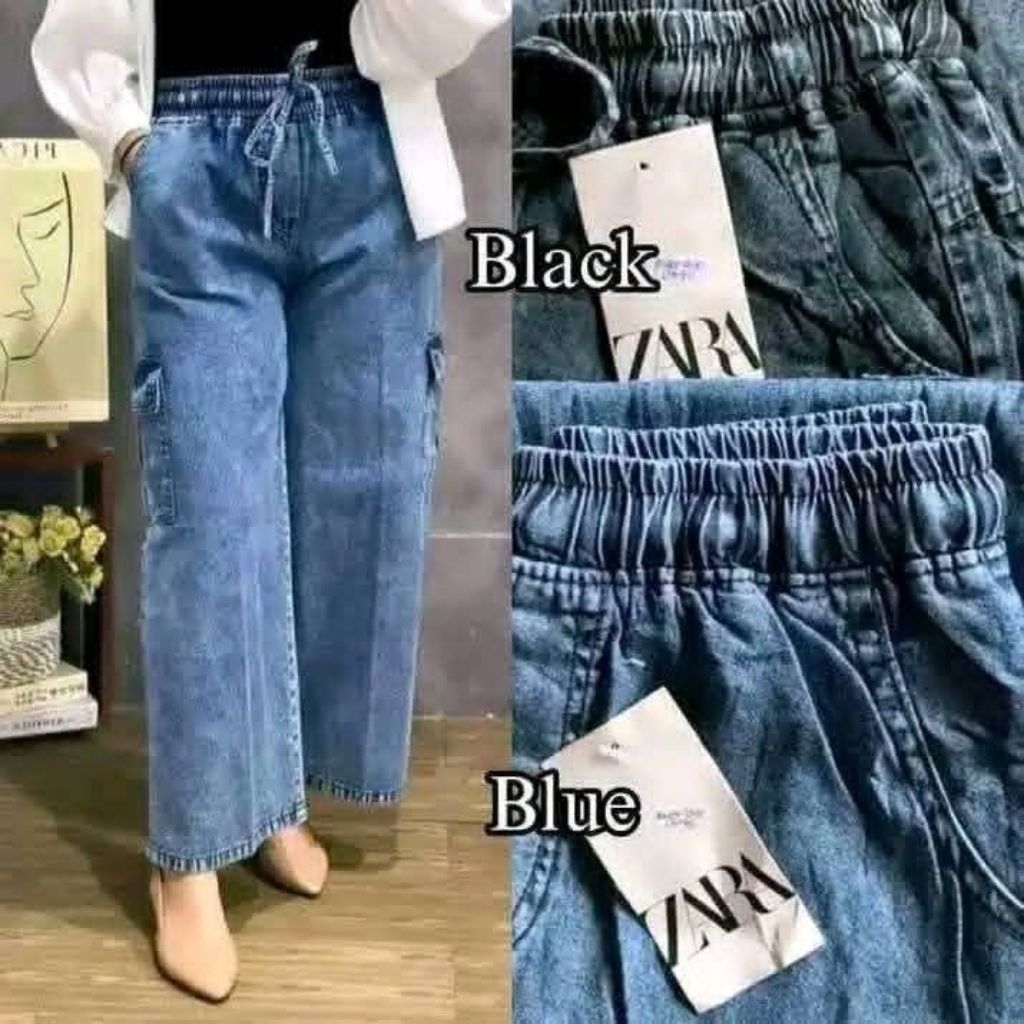 celana cargo kulot cargo anak perempuan celana jeans cargo anak