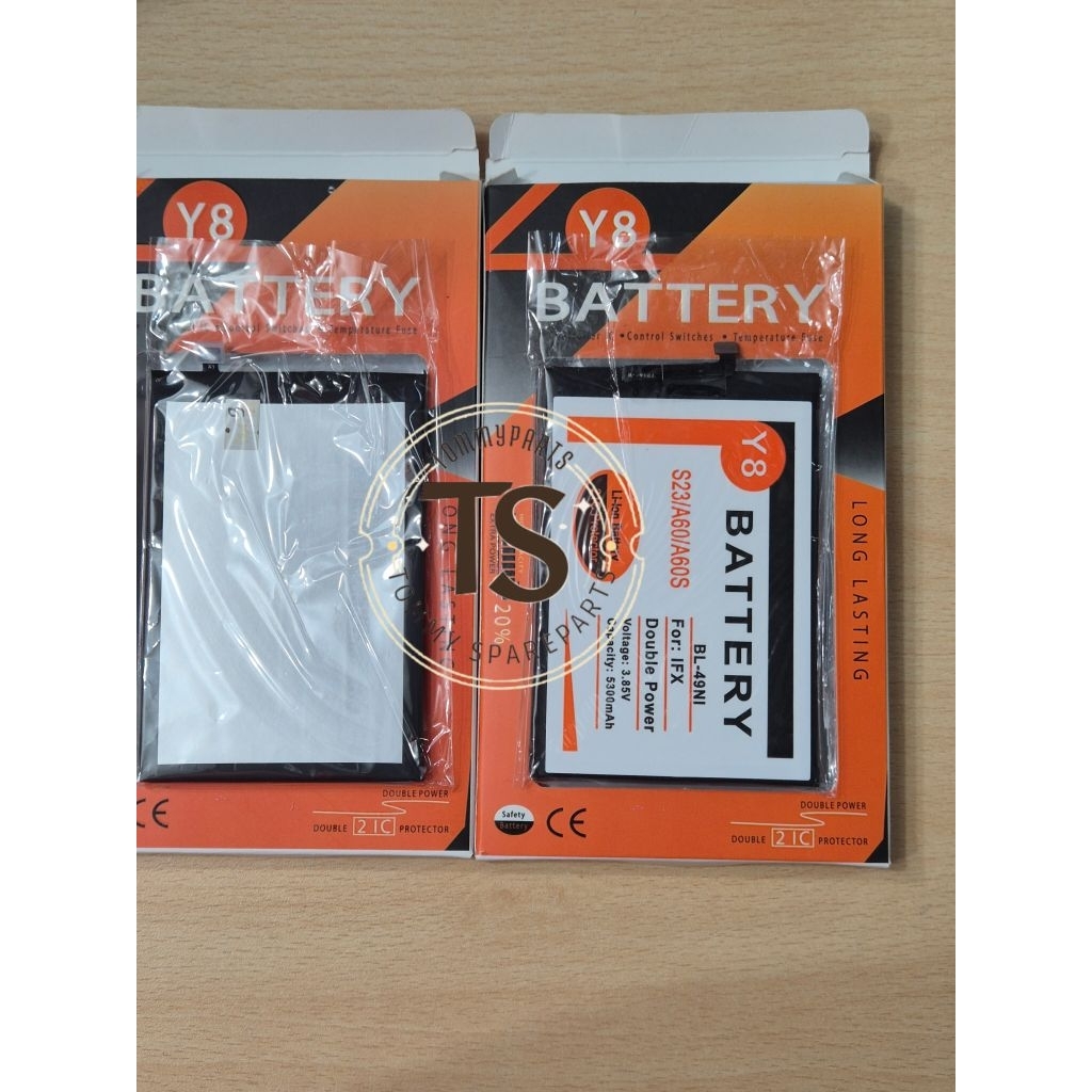 BATERAI BATTERY ITEL S23 A60 A60S A70 P55 5G BL-49NI Y8 DOUBLE POWER