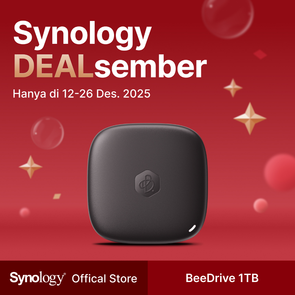 Synology BeeDrive 1TB Personal Backup Hub - External SSD