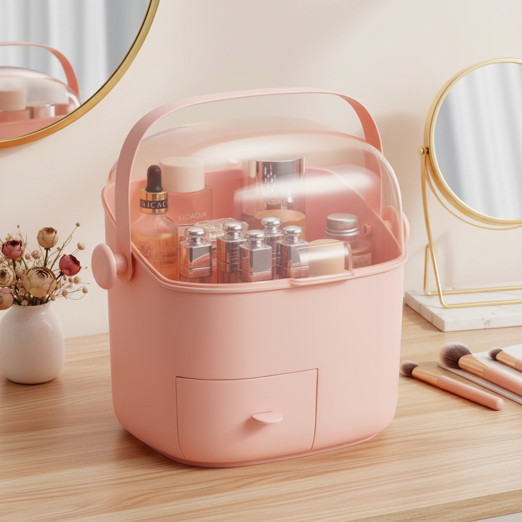 Rak Kosmetik - Tempat penyimpanan make up dan Skincare