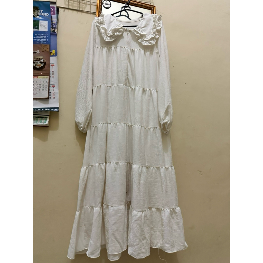 preloved gamis putih