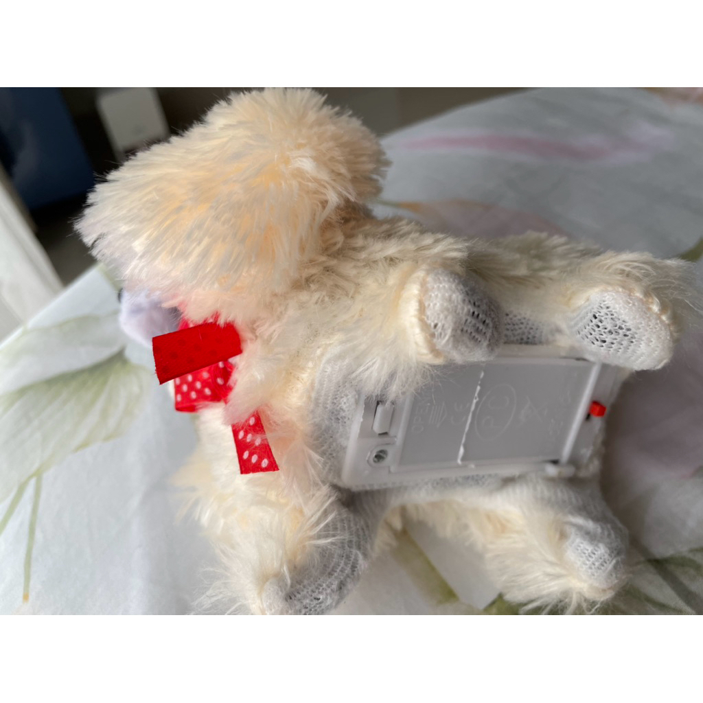 Preloved boneka anjing kacamata