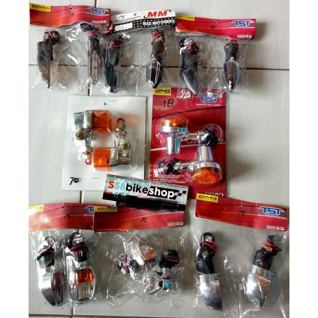 Hazad Sein lampu motor Vixion, Scoopy, tiger, retro
