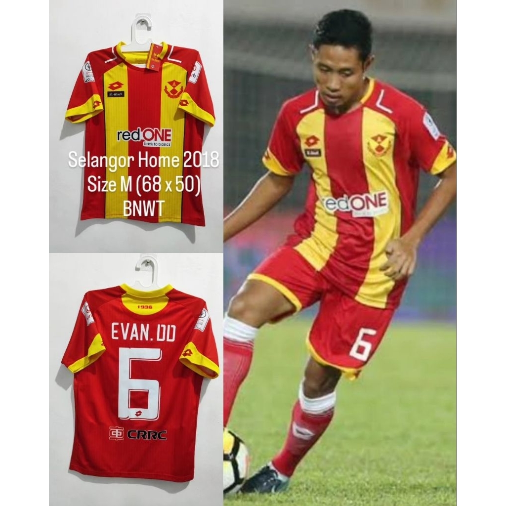 Jersey original Selangor Home 2018