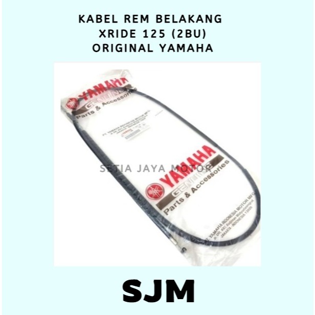KABEL REM BELAKANG XRIDE 125 (2BU) ORIGINAL YAMAHA