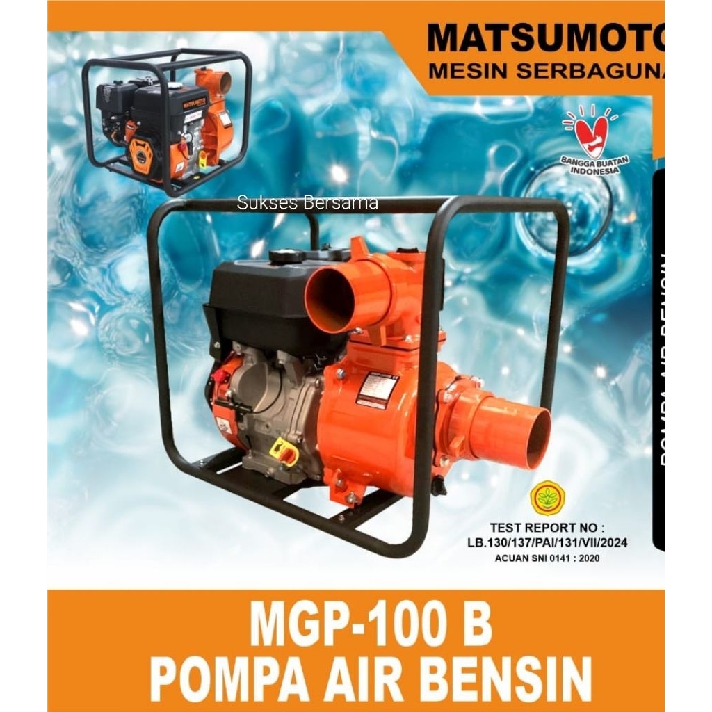 Gasoline Engine Waterpump Matsumoto MGP-100B (4 Inch)