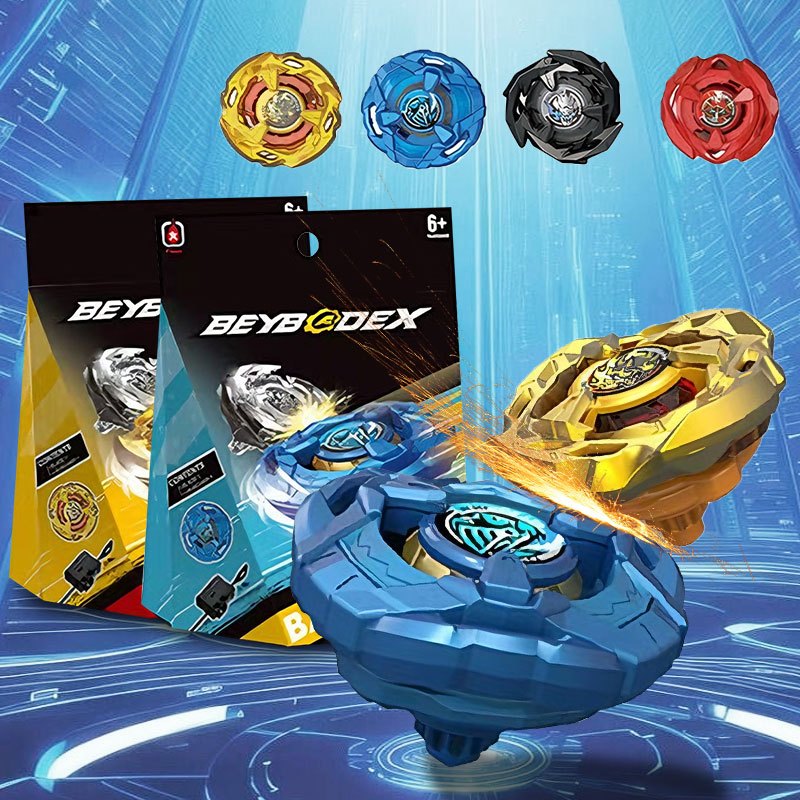 Gasing mainan anak laki laki + Launcher Gasing giroskop Burst Mainan Anak mainan anak laki laki