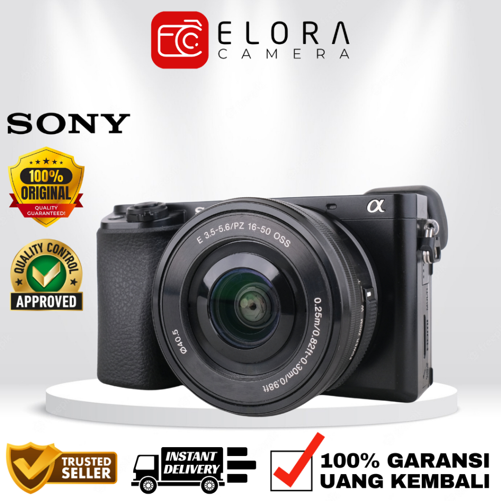 Sony Alpha A6100 Kit 16-55mm / Kamera Mirrorless Sony Alpha A6100 Body Only / Sony A6100 A 6100 Kit 