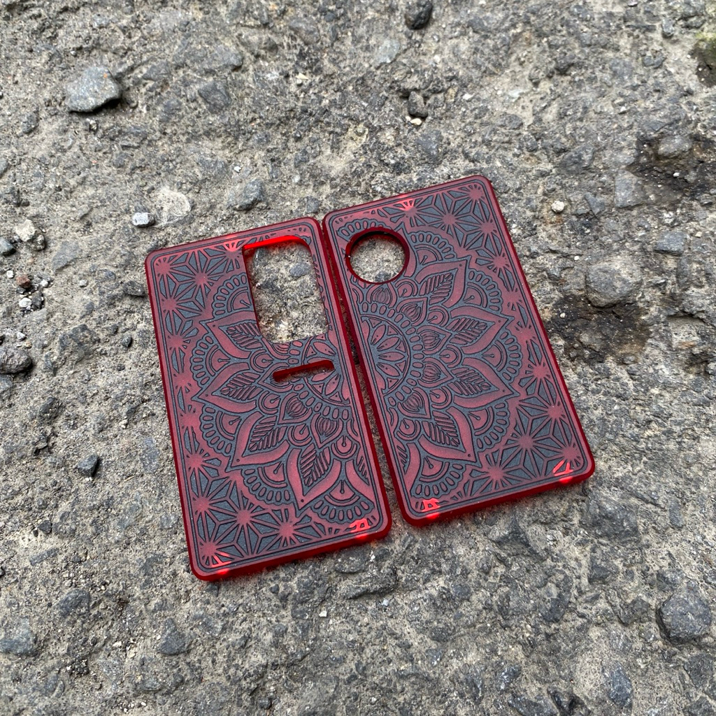 casing pc gaming akrilik 3mm dot v2 pc