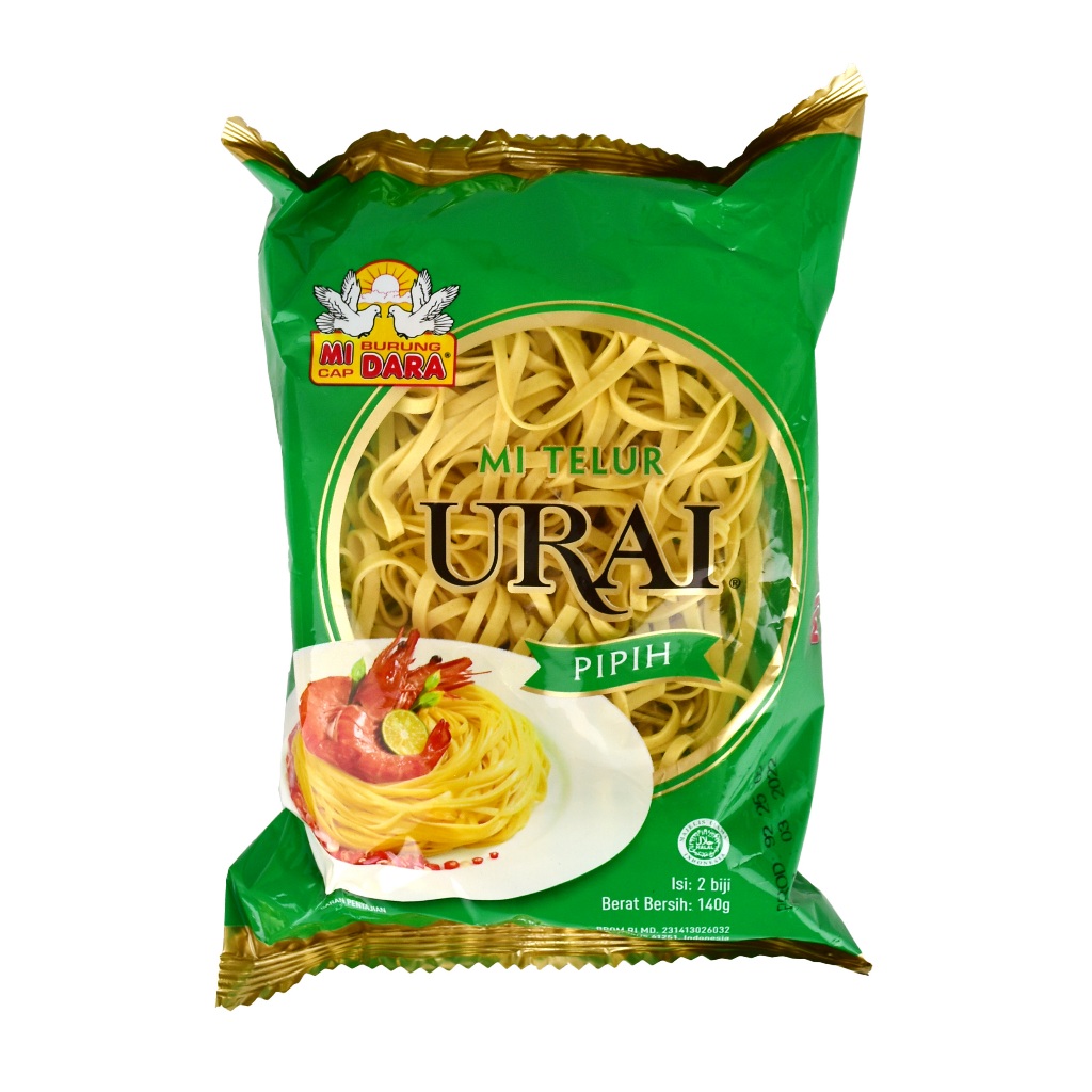 Mie Telur Urai Pipih 140gr