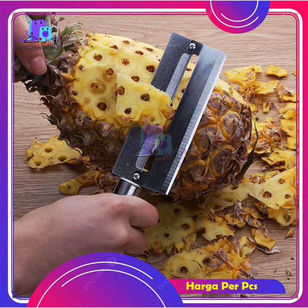 Pengupas dan Pemotong Kulit Nanas Tebu / Pisau Nanas / alat pengupas tebu