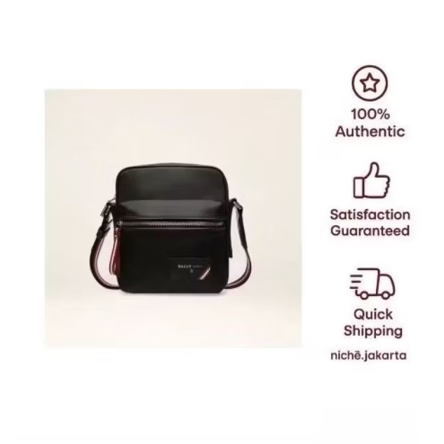 (Original) BALLY FAARA Crossbody Bag Black