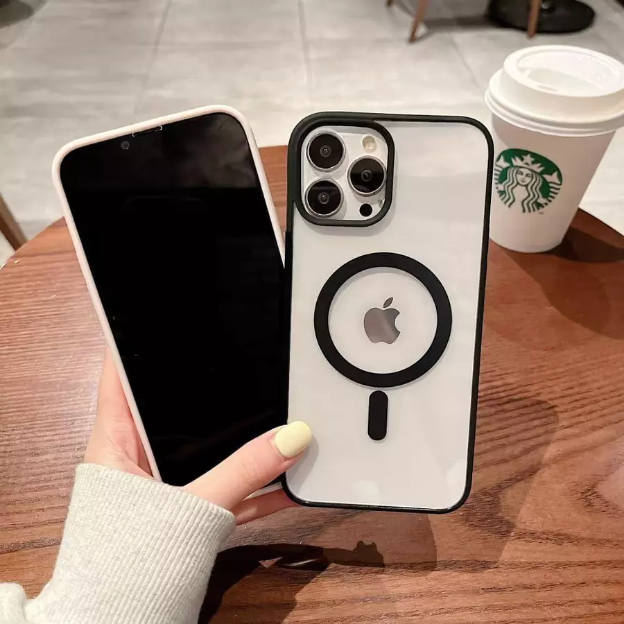 Premium Magsafe Magnetic Case List Colour For Iphone 13 14 15 PRO MAX PLUS Viral Anti Yellowing