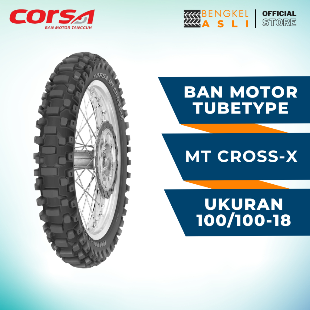 Ban Motor CORSA MT CROSS-X Ring 18 100/100-18 Tubetype (TT)