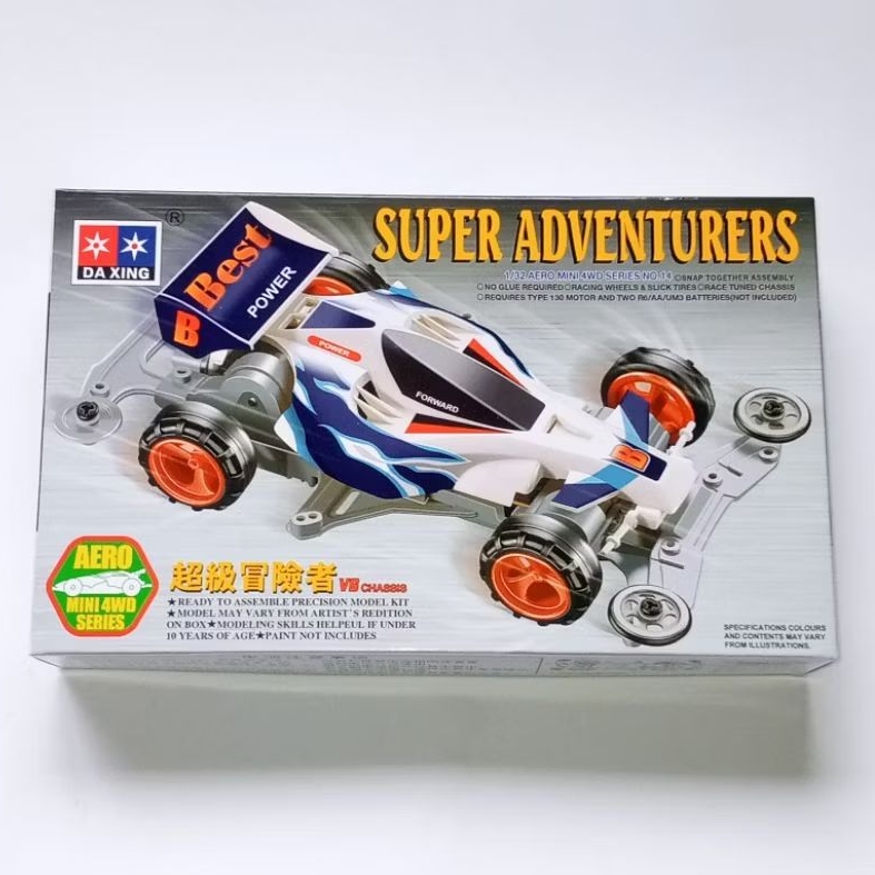 Mini 4WD Merk Daxing : Super Avante / Adventurers