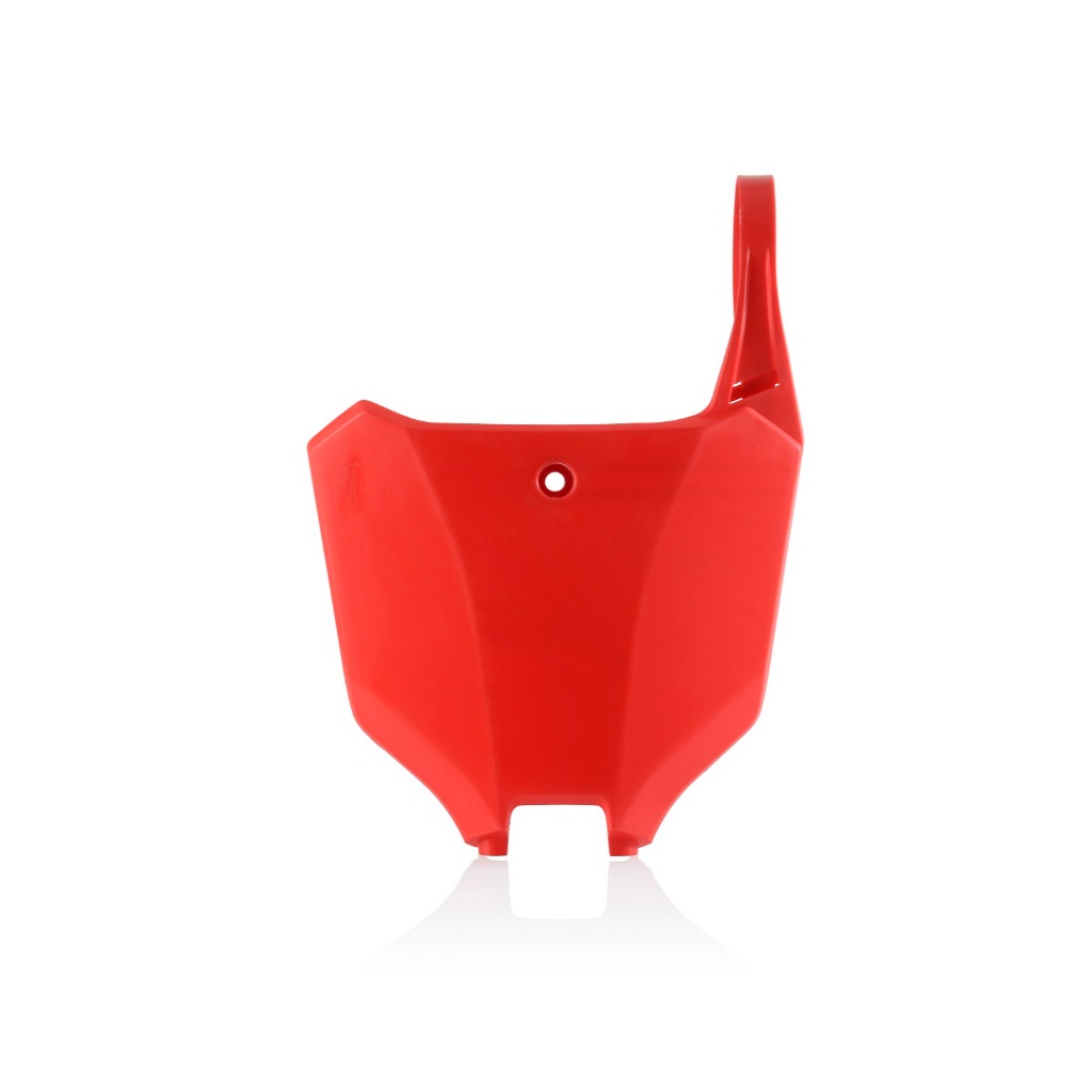 Acerbis Front Number Plate (Pelat Nomor Depan Acerbis) CRF 250R - Warna Merah