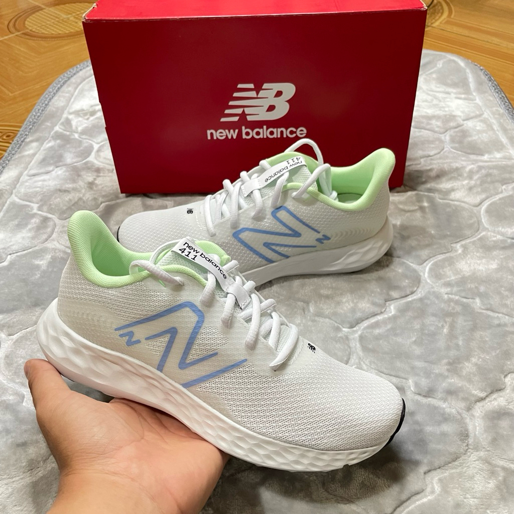 (NEWW411RR3) New Balance 411 Women's Running Shoes - White ORIGINAL