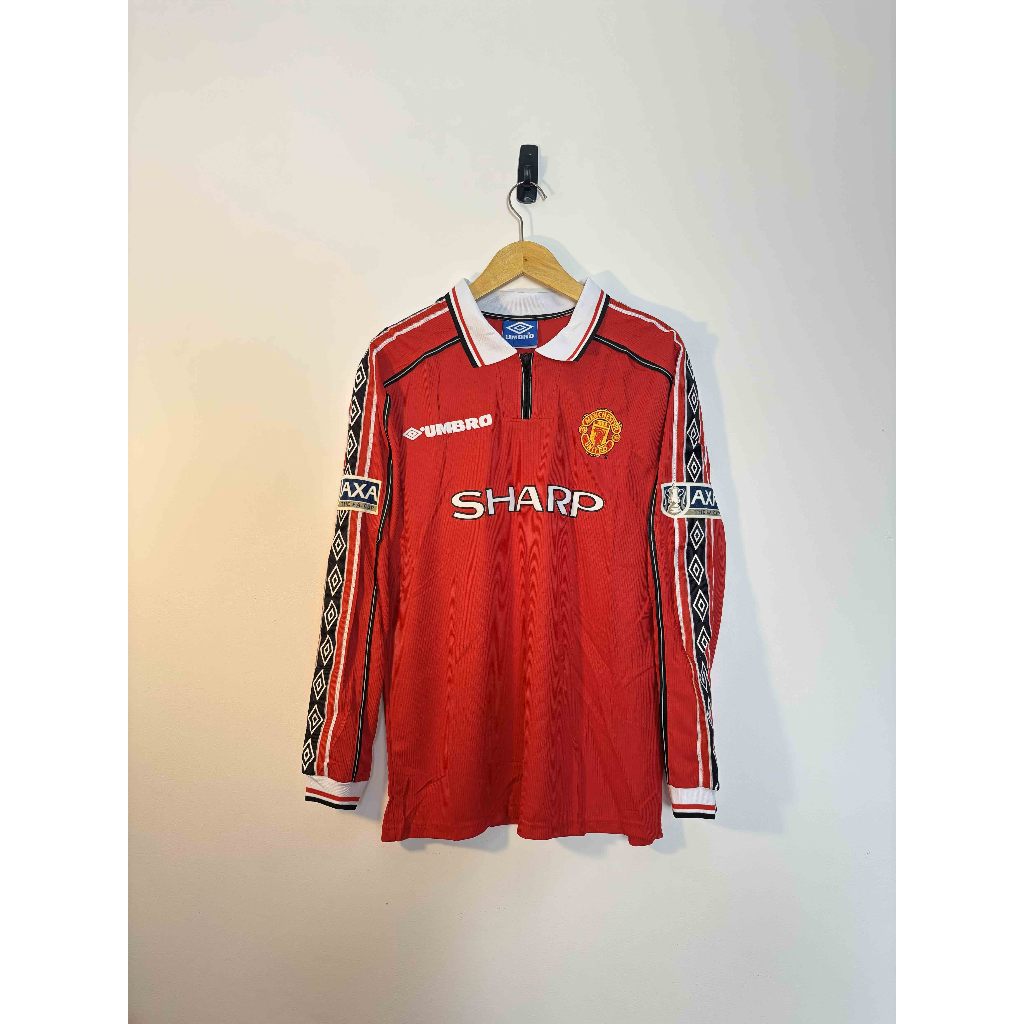 Jersey Long Sleeve Manchester United Home 1998/1999 – Size XL