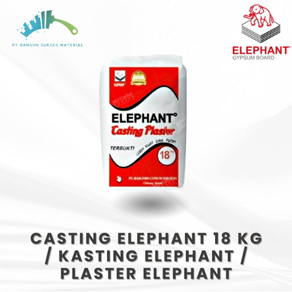 CASTING ELEPHANT 18 KG / KASTING ELEPHANT / PLASTER ELEPHANT