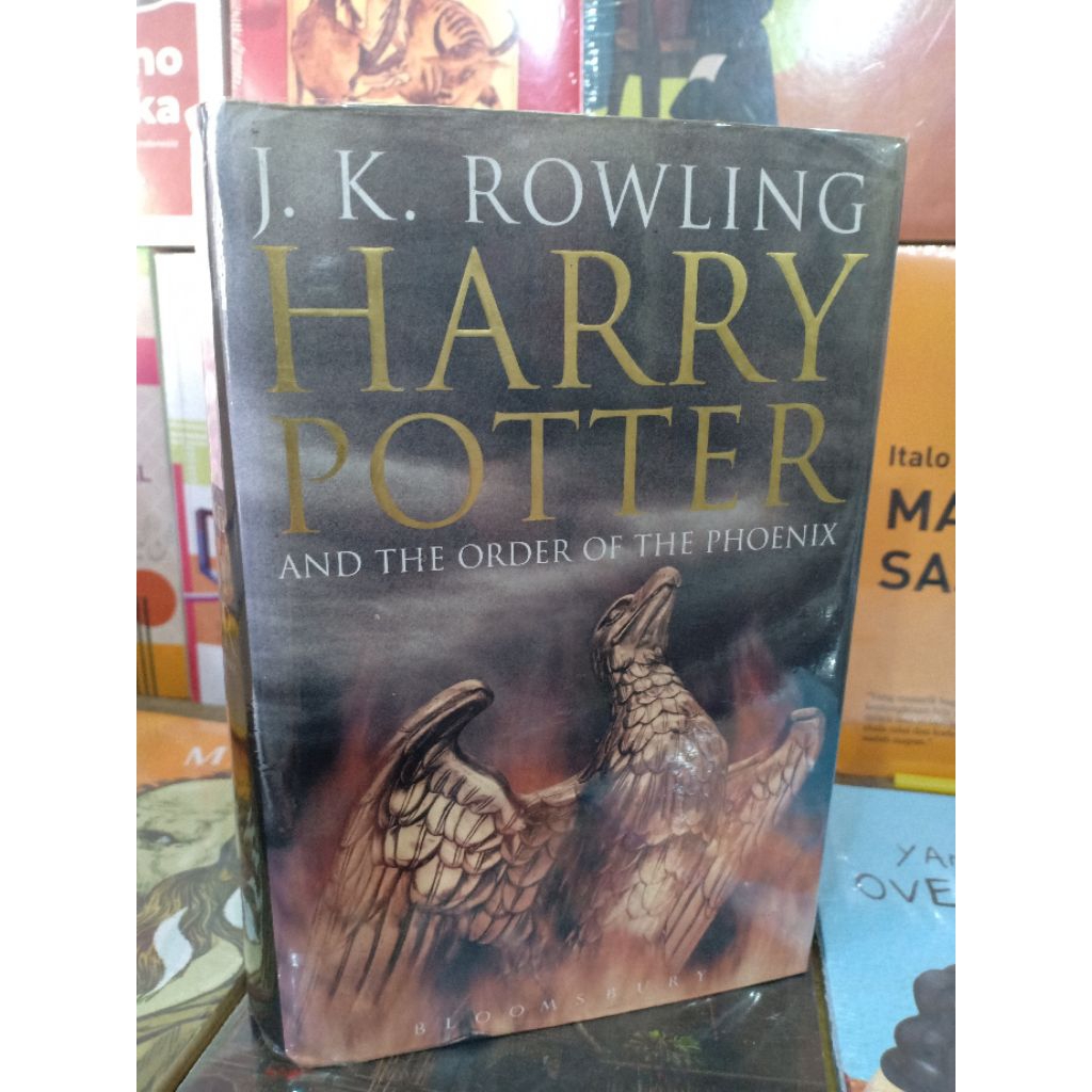 Novel Inggris Bekas HARRY POTTER JILID 5 ( Hard Cover )