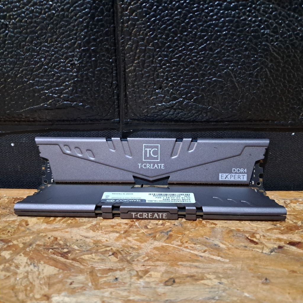 T-Create Expert 64GB (2X32GB) DDR4 3600MHZ | TEAM T-Force Zeus 64GB 2X32GB DDR4 3200MHZ