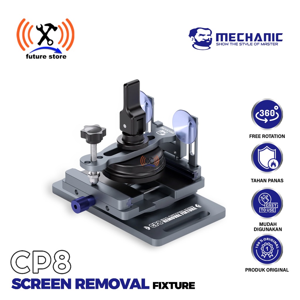 MECHANIC CP8 SCREEN REMOVAL FIXTURE ORIGINAL - SEPARATOR CLAMP TOOLS PEMBUKA LCD & BACK GLASS MECHAN