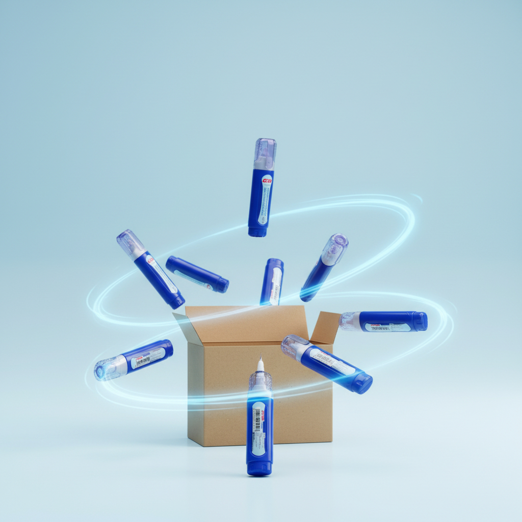 TIPE X CAIR JOYKO BIRU ISI (12pcs)