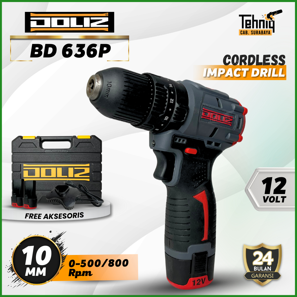 Doliz Bd636P Cordless Brushless Impact Drill