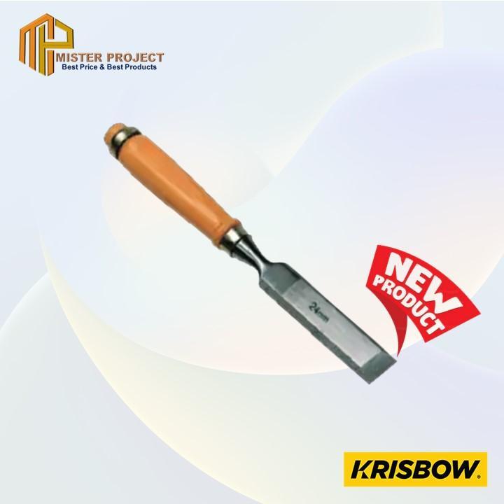 Krisbow Wood Chisel Alat Pahat Kayu 2.5 Cm Lrwc25