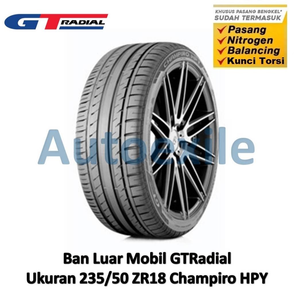 Ban Luar GT 235/50 R18 Champiro HPY Tubeless ZR18 Silica Radial GTRadial 235/50R18 235/50ZR18 Ring 1