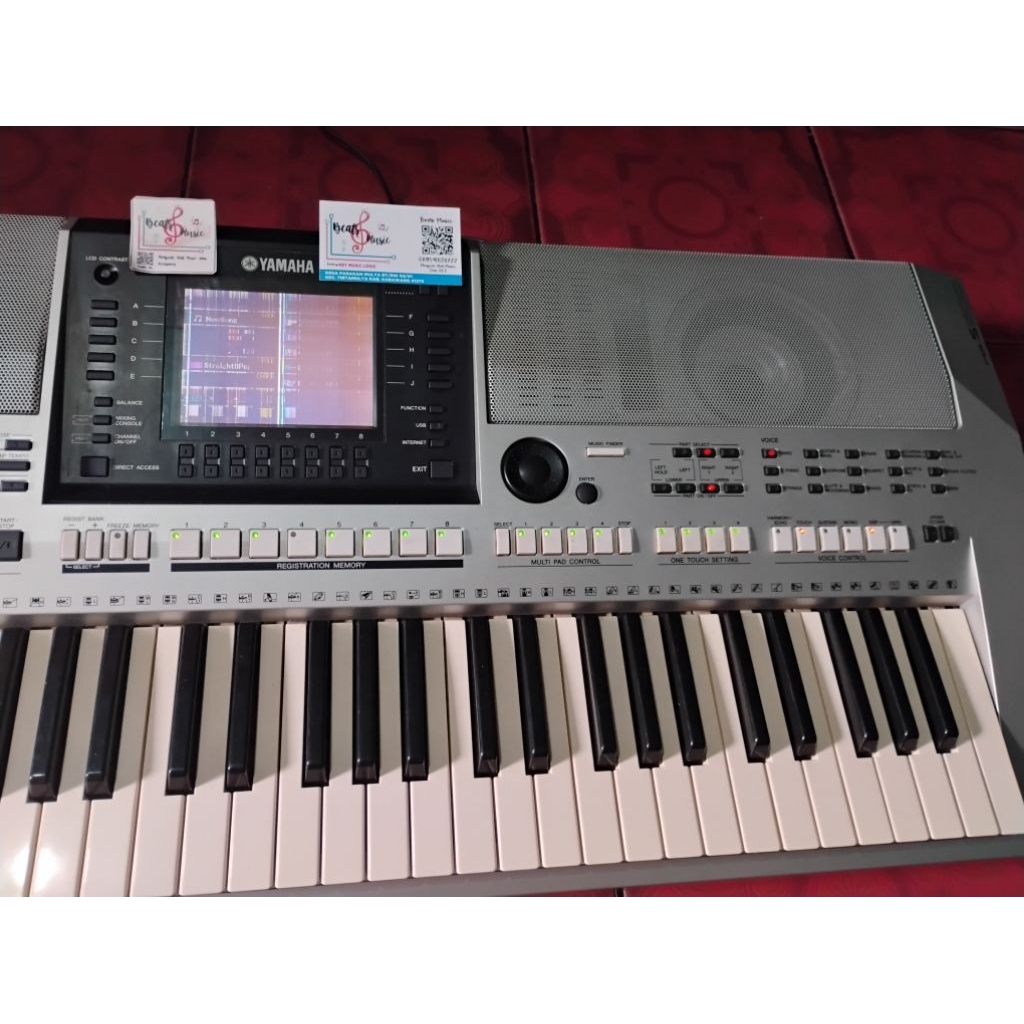 keyboard musik/ organ tunggal/ piano digital/ Yamaha PSR S 900 body mulus minus layar second
