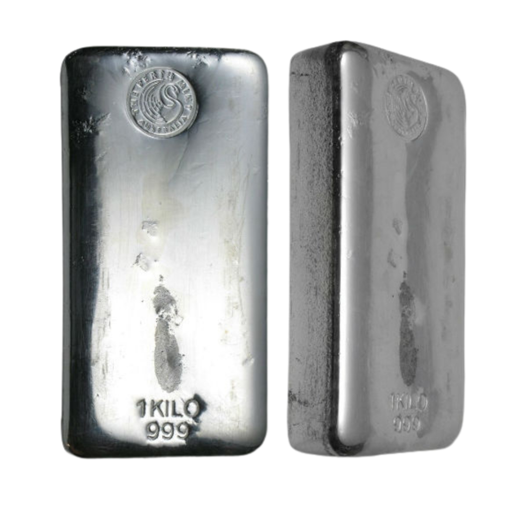Perak Batangan SIlver Bar The Perth Mint 99.99% 1000Gram | Silver Bar The Perth Mint 1Kg