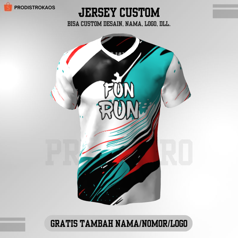 Kaos Jersey Lari 440 - Jersey Joging Fun Run