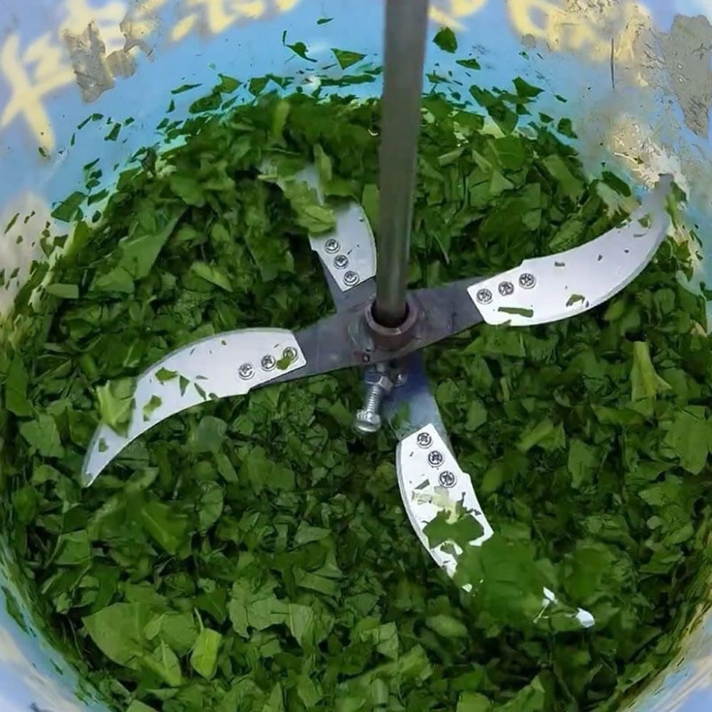 Alat Pisau Pencacah Sayuran Pakan Ternak terbuat dari Stainless Steel Tajam