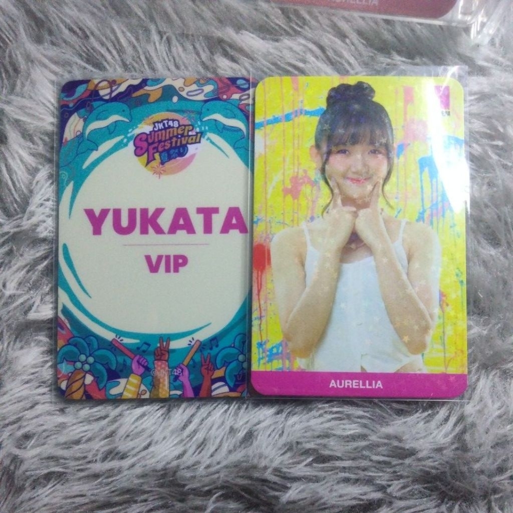 Photocard Lia Benefit Yukata Official 100% JKT48 [ BISA COD ]