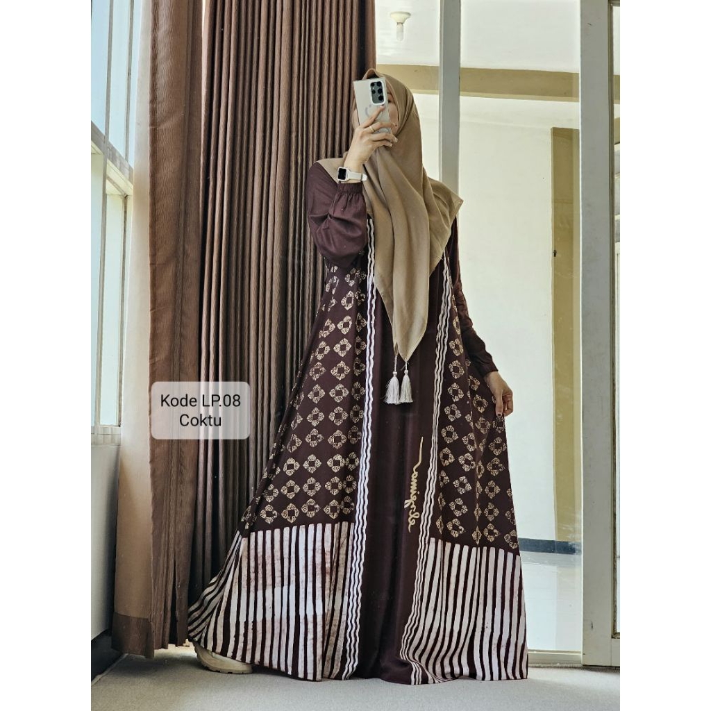gamis twill elzeima terbaru