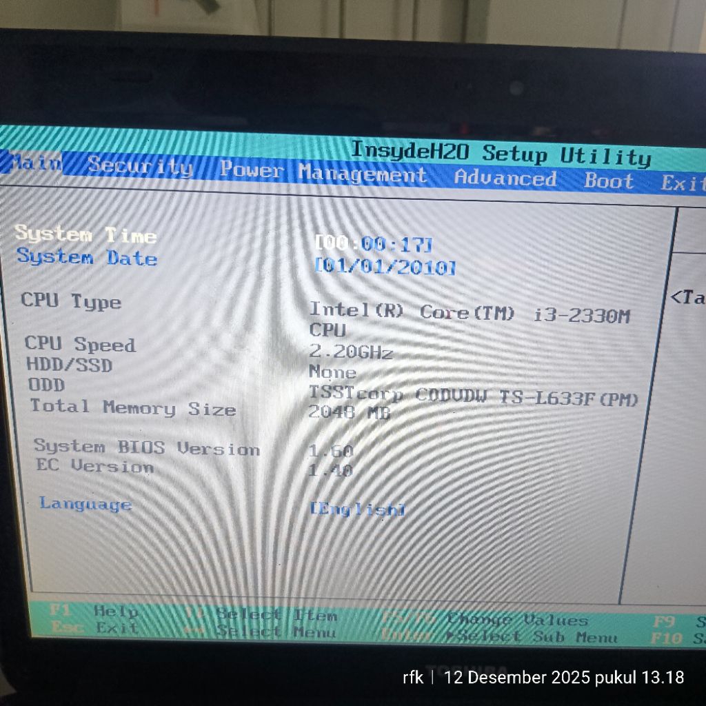 Motherboard Laptop Toshiba L740