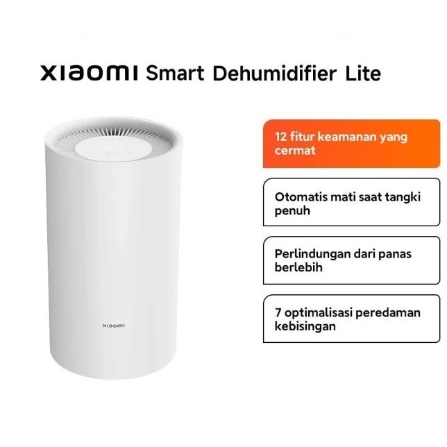 Xiaomi Smart Dehumidifier Lite 13L / 12 Fitur Keamanan dan Penyerap Kelembapan