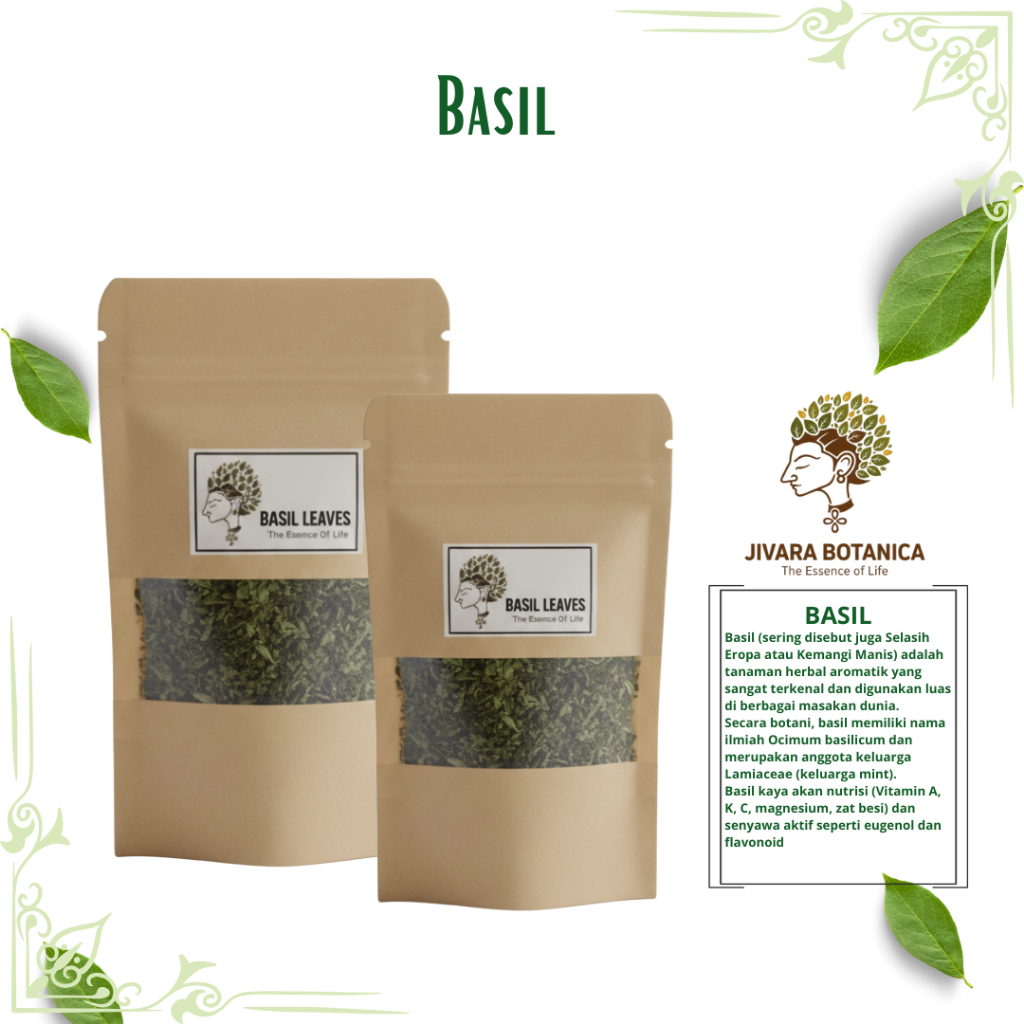 Basil 20 gram - Jivara Botanica