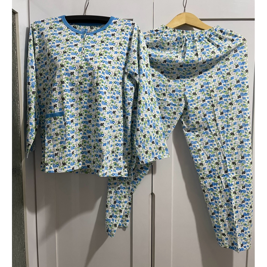 Baju Tidur Lengan Panjang Siu Lie/Piyama Kaos Siu lie lengan Panjang CPTP