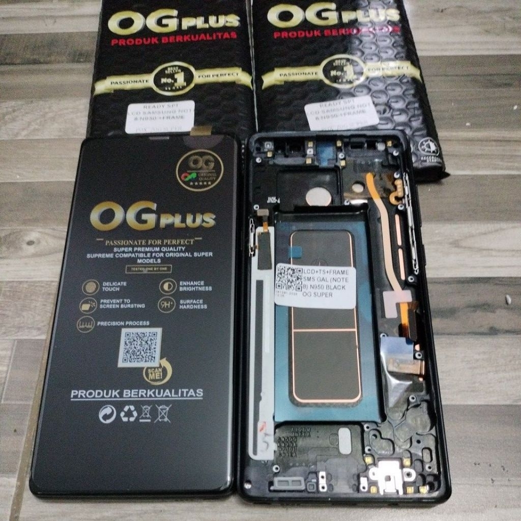 lcd samsung not8/samsung not 8/n950 metto